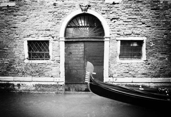 Photographie Venise en noir et blanc